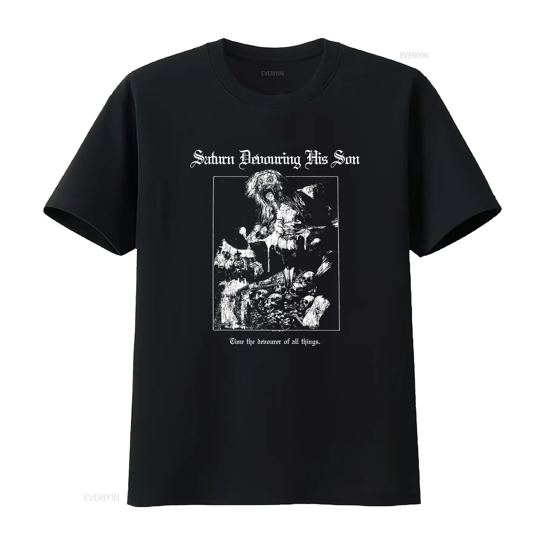 Gothic Horror T Shirt Saturn D - Vintage Fashion De 评论和价格