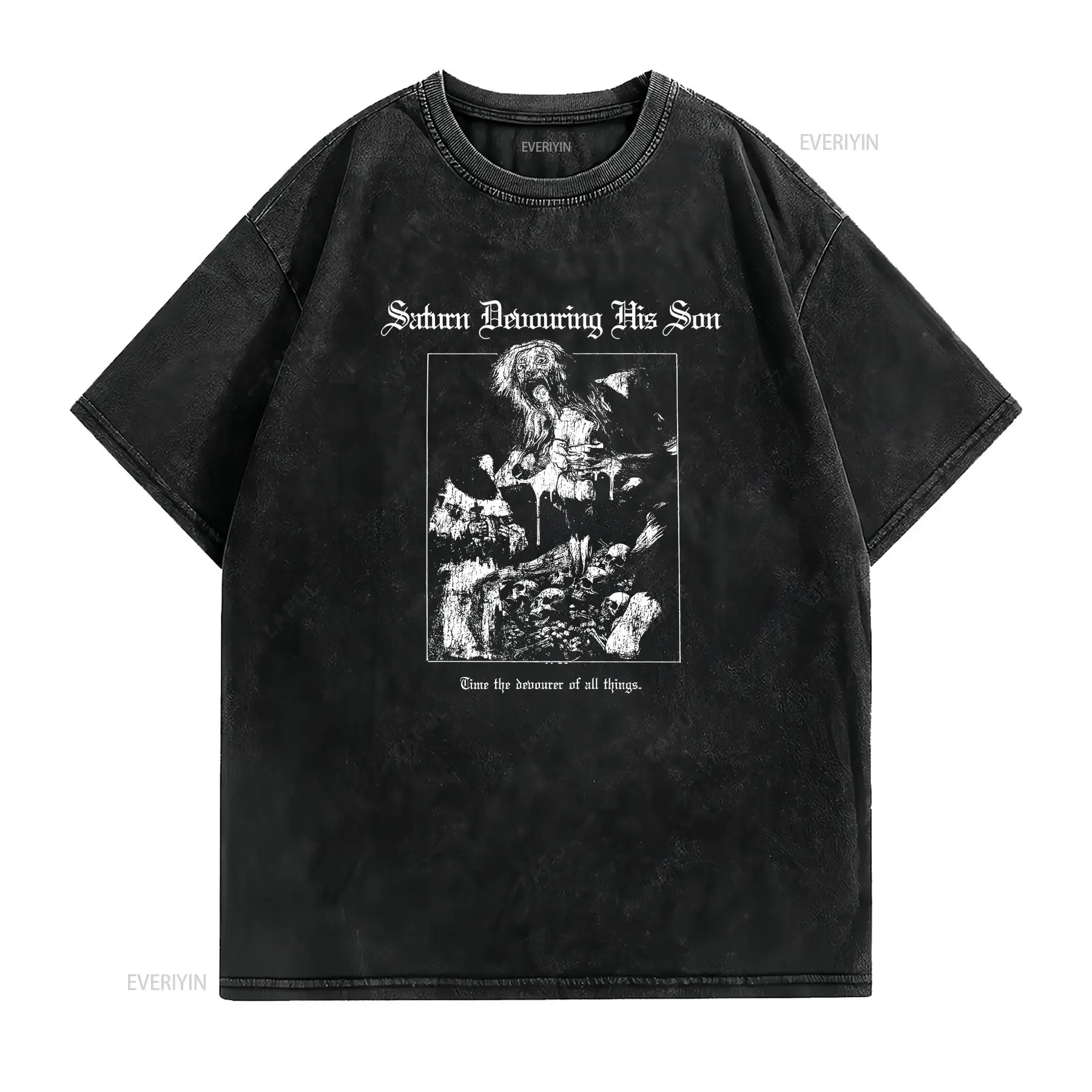 Gothic Horror T Shirt Saturn D - Vintage Fashion De 评论和价格