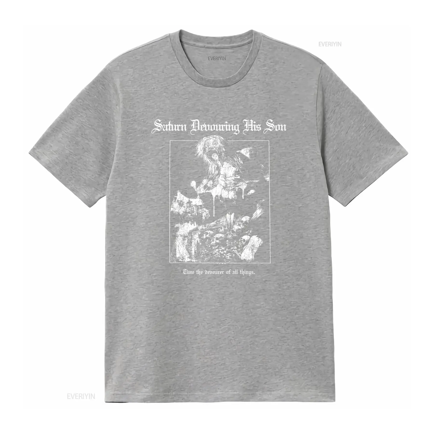 Gothic Horror T Shirt Saturn D - Vintage Fashion De 评论和价格