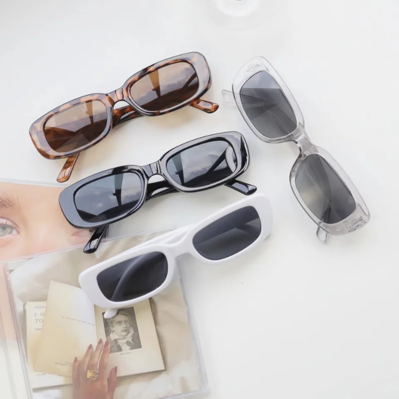 Vintage Small Square Sunglasse - Vintage Fashion De 评论和价格