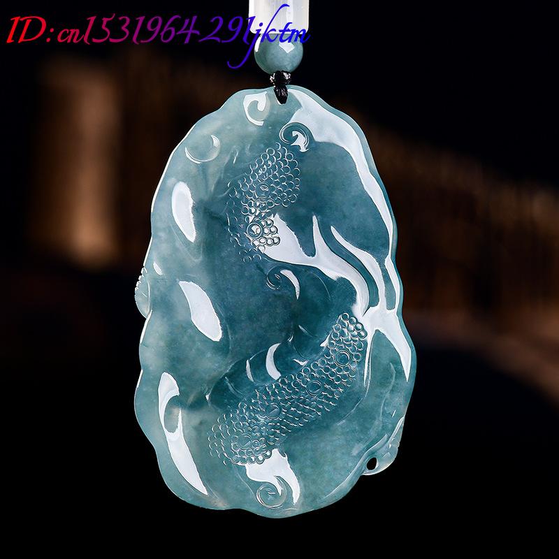 Natural Burmese Jadeite Dragon - Vintage Women Fashion 评论和价格