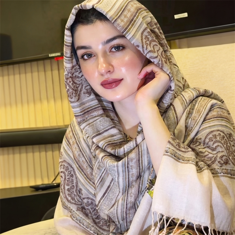 Vintage Paisley Print Hijab Fa - Vintage Women Fashion 评论和价格