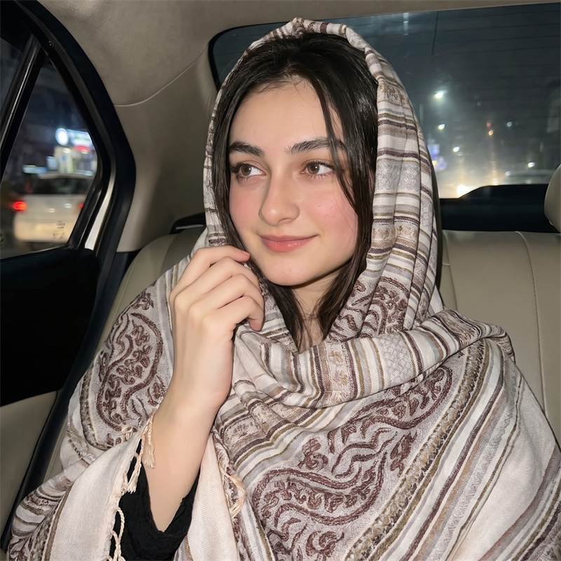Vintage Paisley Print Hijab Fa - Vintage Women Fashion 评论和价格