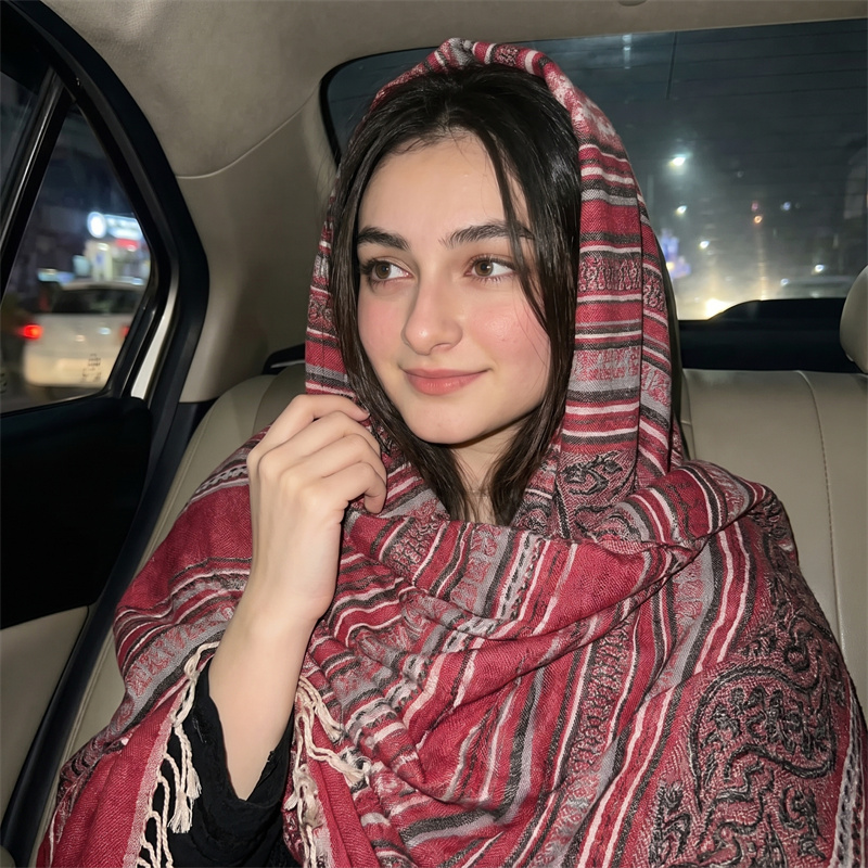 Vintage Paisley Print Hijab Fa - Vintage Women Fashion 评论和价格