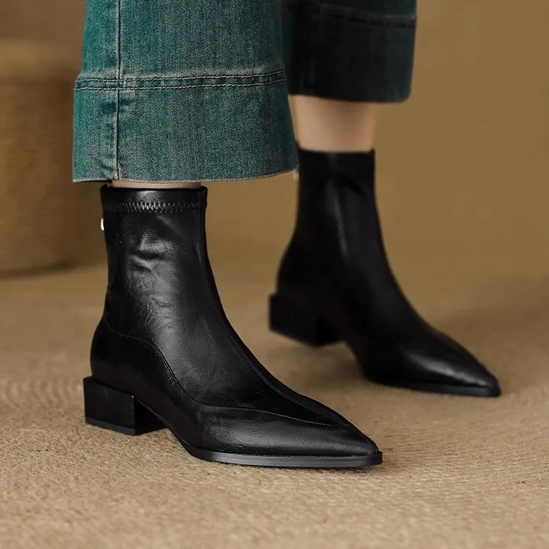Fashion Vintage Thick Heels Wo - Vintage Fashion De 评论和价格