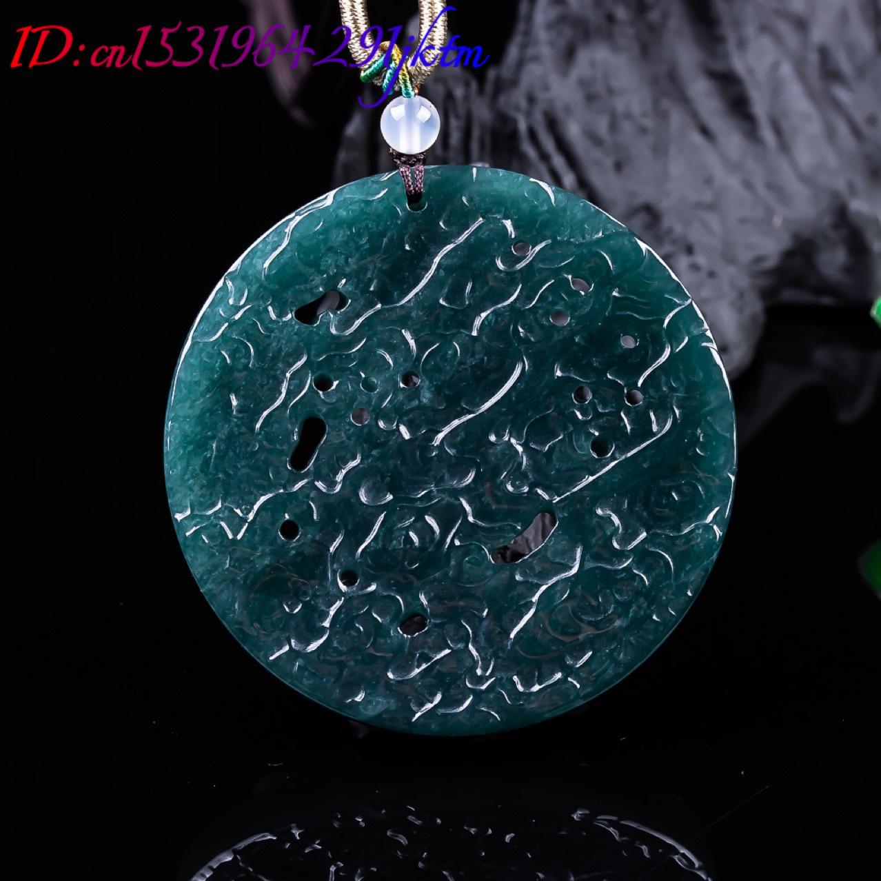 Burmese Jadeite Dragon Pendant - Vintage Women Fashion 评论和价格