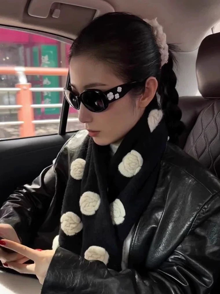 French Retro Camellia Sunglass - Vintage Fashion De 评论和价格