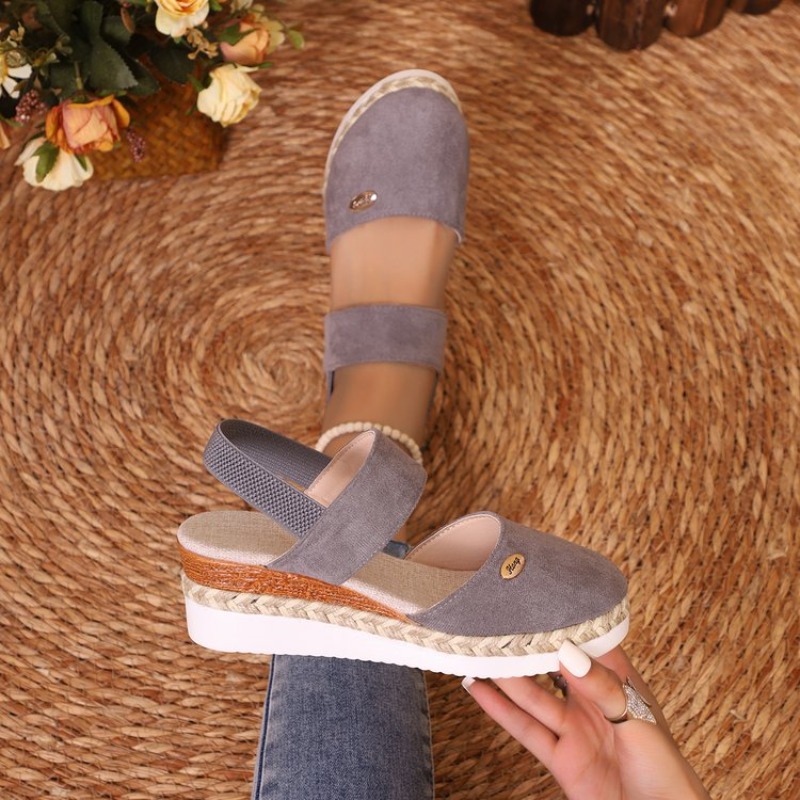 Summer Women's Fish Mouth Clos - Vintage And Modern Fashion 评论和价格