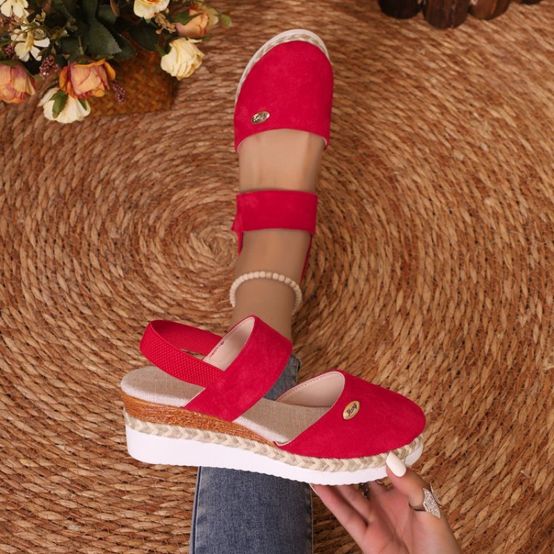 Summer Women's Fish Mouth Clos - Vintage And Modern Fashion 评论和价格