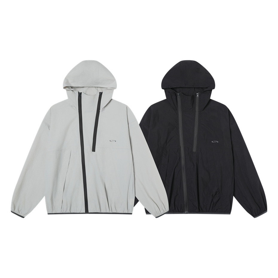 Vintage Hooded Windbreaker Men - Vintage Windbreaker Nylon 评论和价格