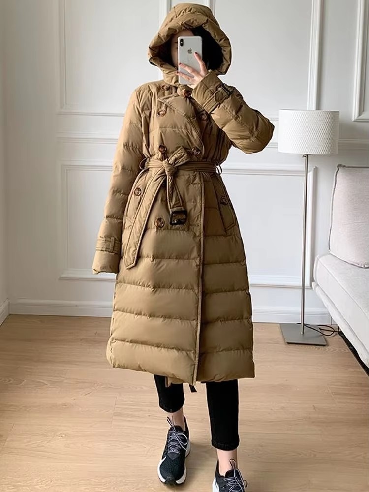 Women Winter Windbreaker Long  - Vintage Windbreaker Nylon 评论和价格