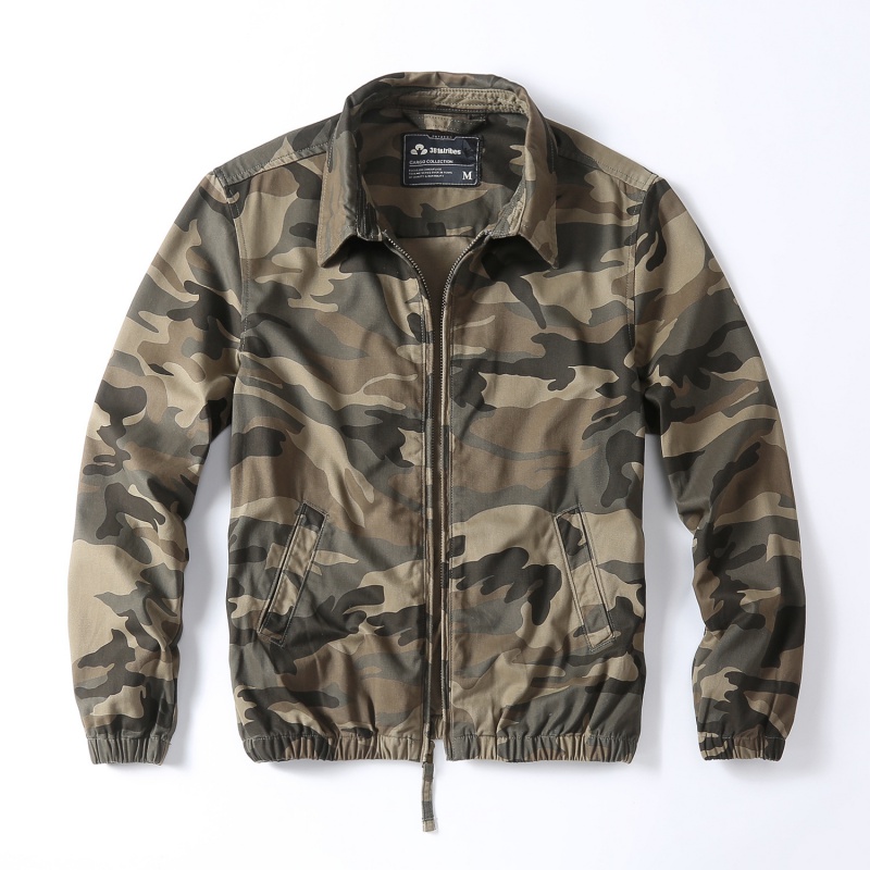 Men Vintage Camouflage Jacket  - Vintage Windbreaker Nylon 评论和价格