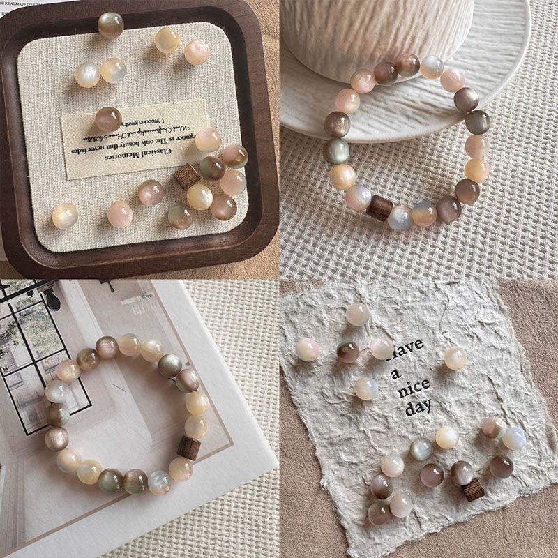 Vintage Pink Brown Beaded Brac - Vintage Fashion Exhibition 评论和价格